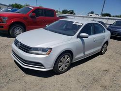 Salvage cars for sale at Sacramento, CA auction: 2017 Volkswagen Jetta S