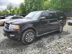 Salvage cars for sale from Copart Waldorf, MD: 2017 Ford Expedition EL XLT
