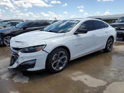 Salvage cars for sale from Copart Grand Prairie, TX: 2020 Chevrolet Malibu LT