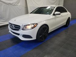 Salvage cars for sale at Dunn, NC auction: 2016 Mercedes-Benz C300