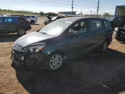 Salvage cars for sale at Colorado Springs, CO auction: 2012 Mazda 5