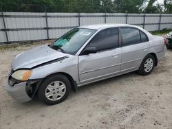 Salvage cars for sale at auction: 2003 Honda Civic LX