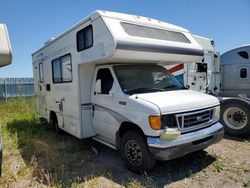 Winnebago salvage cars for sale: 2003 Winnebago 2003 Ford Econoline E350 Super Duty Cutaway Van