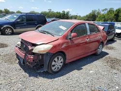 Salvage cars for sale from Copart Riverview, FL: 2007 Toyota Yaris