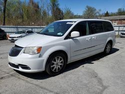 Salvage cars for sale at Albany, NY auction: 2014 Chrysler Town & Country Touring