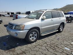 Toyota Highlander salvage cars for sale: 2002 Toyota Highlander