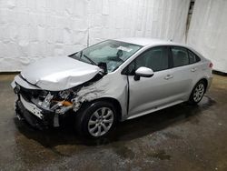 Toyota Corolla le salvage cars for sale: 2022 Toyota Corolla LE