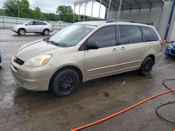 Salvage cars for sale at Lebanon, TN auction: 2005 Toyota Sienna CE