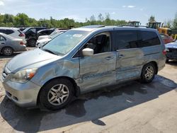 Salvage cars for sale at Duryea, PA auction: 2006 Honda Odyssey EXL