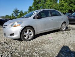 Salvage cars for sale from Copart Waldorf, MD: 2008 Toyota Yaris
