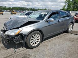 Salvage cars for sale at Dunn, NC auction: 2013 Chrysler 200 Limited