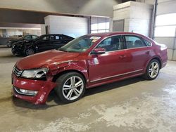 Salvage cars for sale at Sandston, VA auction: 2015 Volkswagen Passat SEL