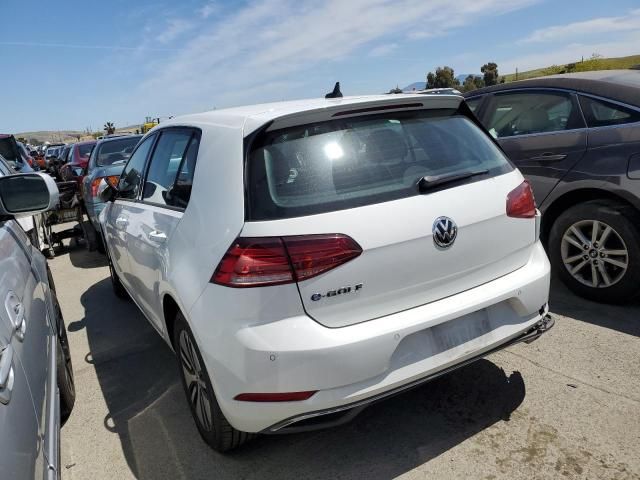 2019 Volkswagen E-GOLF SEL Premium