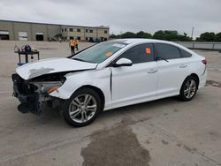 Salvage cars for sale from Copart Wilmer, TX: 2018 Hyundai Sonata Sport
