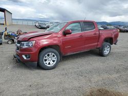 Chevrolet salvage cars for sale: 2017 Chevrolet Colorado LT