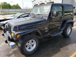 Salvage cars for sale at Rogersville, MO auction: 2004 Jeep Wrangler / TJ Sahara