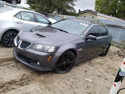 Salvage cars for sale from Copart Seaford, DE: 2009 Pontiac G8