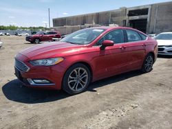 Salvage cars for sale at Fredericksburg, VA auction: 2017 Ford Fusion SE