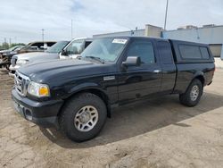 Salvage cars for sale at Woodhaven, MI auction: 2010 Ford Ranger Super Cab