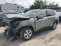 Salvage cars for sale from Copart Opa Locka, FL: 2019 Toyota Rav4 XLE