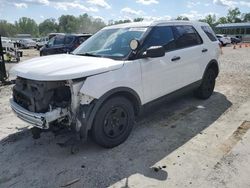 Ford Explorer salvage cars for sale: 2019 Ford Explorer Police Interceptor