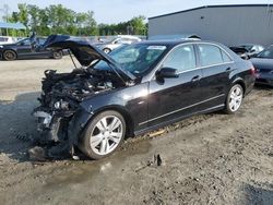 Salvage cars for sale at Spartanburg, SC auction: 2011 Mercedes-Benz E 350 Bluetec