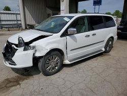 Salvage cars for sale from Copart Fort Wayne, IN: 2014 Chrysler Town & Country Touring L