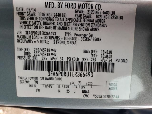 2014 Ford Fusion Titanium HEV