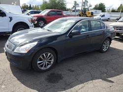 Salvage cars for sale at Woodburn, OR auction: 2007 Infiniti G35