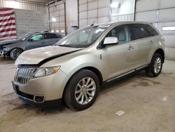 Salvage cars for sale at Columbia, MO auction: 2011 Lincoln MKX