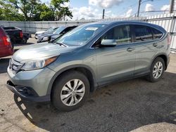 Salvage cars for sale at West Mifflin, PA auction: 2012 Honda CR-V EX