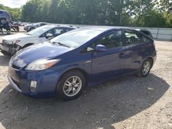 Salvage cars for sale from Copart North Billerica, MA: 2011 Toyota Prius