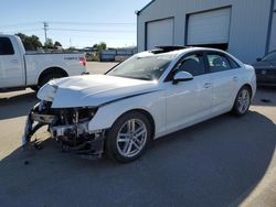 Salvage cars for sale at auction: 2017 Audi A4 Ultra Premium