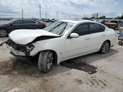 Salvage cars for sale at Oklahoma City, OK auction: 2007 Infiniti M35 Base