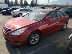 Salvage cars for sale from Copart Rancho Cucamonga, CA: 2012 Hyundai Sonata GLS