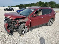 Salvage cars for sale at New Braunfels, TX auction: 2015 Nissan Rogue S