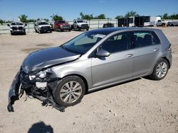 Salvage cars for sale at Kansas City, KS auction: 2018 Volkswagen Golf S