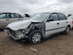 Salvage cars for sale at Elgin, IL auction: 2000 Honda Civic LX