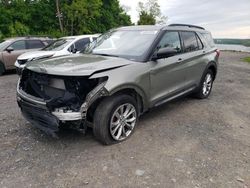 Salvage cars for sale from Copart Marlboro, NY: 2020 Ford Explorer XLT