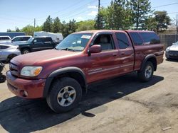 Toyota Tundra Access cab Limited salvage cars for sale: 2005 Toyota Tundra Access Cab Limited