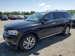 Salvage cars for sale at Cahokia Heights, IL auction: 2013 Dodge Durango Crew