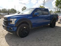 Salvage trucks for sale at Riverview, FL auction: 2017 Ford F150 Supercrew
