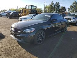 Salvage cars for sale at Denver, CO auction: 2020 Mercedes-Benz C 300 4matic