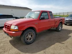 Salvage cars for sale at Portland, MI auction: 2000 Ford Ranger Super Cab