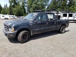 Salvage cars for sale at Arlington, WA auction: 2004 Ford F350 SRW Super Duty