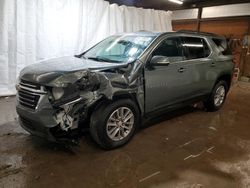 Salvage cars for sale from Copart Ebensburg, PA: 2022 Chevrolet Traverse LT