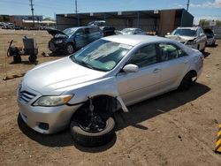 Salvage cars for sale at Colorado Springs, CO auction: 2010 Toyota Camry Base