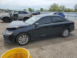 Salvage cars for sale from Copart Ontario Auction, ON: 2017 Volkswagen Jetta SE