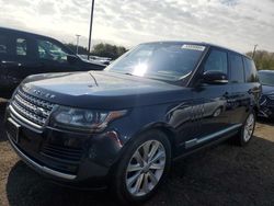 Salvage cars for sale from Copart East Granby, CT: 2016 Land Rover Range Rover HSE