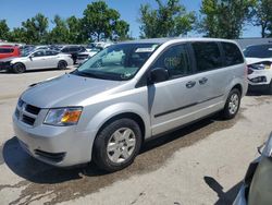 Salvage cars for sale at Bridgeton, MO auction: 2008 Dodge Grand Caravan SE